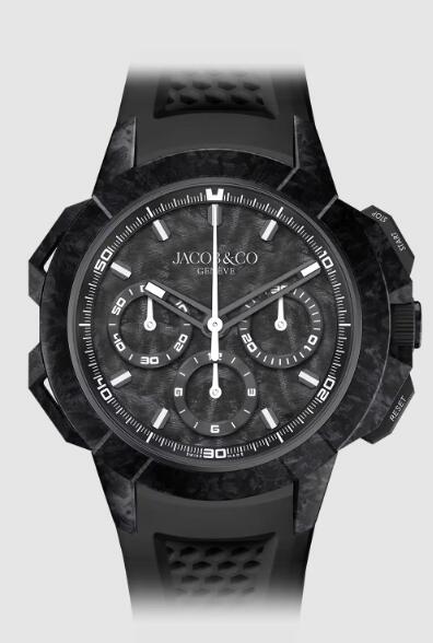 Jacob & Co Replica watch epic x chrono 44mm tri-compax Black EC440.29.AA.AA.A